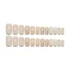 Manicure Nude de Fada Suave Manicure Usável Manicure de Menina Doce Olho de Gato Patch de Manicure Patch de Manicure Simples Elegante Atacado