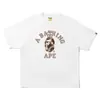 Marca Trendy Japonesa Ape Man Shark Skzoo Colaboración Camiseta Unisex de Manga Corta de Corte Holgado Disponible para Venta Transfronteriza a Largo Plazo