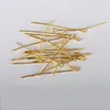 Acessórios de Lâmpada de Cristal de Metal Fivela de Porta Pino Bola de Cristal Pendurada Base Plana Pino T Gancho para Cortina de Contas DIY Material de Iluminação