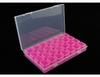 Caja de Almacenamiento para Nail Art Caja para Brocas 28 Compartimentos Caja para Joyería Caja de Almacenamiento Caja para Joyería Caja de Herramientas Montaje Independiente Caja Portátil para Uñas