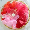 Suministros de Boda Pétalos Artificiales de Rosa Flores de Cama Propuesta Decoración de Habitación de Boda Pétalos Falsos Decorativos de Seda