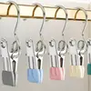 Clip para pantalones doméstico sin costuras de acero inoxidable multifuncional gancho para cinturón falda pantalones artefacto de almacenamiento percha de un solo clip