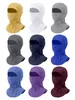 Máscara de Ciclismo y Calentador de Cuello Integrados para Otoño e Invierno, Capucha Gruesa Térmica para Esquí, Gorro de Suéter Cálido de Color Sólido para Niños