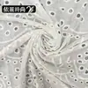 Tela Bordada de Algodón Puro Estilo Nuevo con Bordado Calado Perforado para Vestidos de Verano para Mujer y Niños, Al por Mayor en Stock para Comercio Transfronterizo