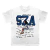 Diseño de una pieza transfronterizo Sza Sos Camiseta Gira por Australia 2025 Reflekti
