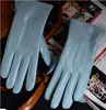 Guantes de Cuero Genuino para Mujer de Estilo Nuevo y Cálido, Talla Grande, Piel de Oveja, Cortavientos y Resistentes al Frío, Guantes de Cuero para Otoño e Invierno, Fábrica