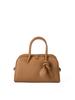 Bolso Boston de Alta Gama 2025 Estilo Nuevo Gran Capacidad Estilo Coreano Diseño de Nicho Bolso de Mano Relajado Tipo Lichi para Mujer