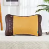 Almofada de Verão Adulto Esteira Refrescante de Bambu Almofada de Rattan Almofada de Chá Respirável Dormitório de Estudante Solteiro Almofada de Trigo Sarraceno Almofada de Suporte de Pescoço de Verão