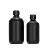 Botella de Plástico PET Redonda de 300 ml para Envase Cosmético, Botella de Plástico PET de Color Té de Alta Gama de 500 ml para Sub-Embotellar Tónico y Agua Pura