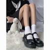 Envío Gratis Moda Boca de Burbuja Diseñador Calcetines Caule Usar Transpirables Jk Calcetines hasta la Rodilla Primavera y Verano Calcetines Finos de Felpa