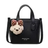Bolso de Mano Pequeño Simple y Elegante Estilo Coreano para Mujer 2026 Primavera Nuevo Bolso Cubo Moderno Bolso Cruzado Casual de Moda para Mujer