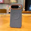 Capa Magnética para Celular Google Pixel 11ProXL Google 10A Estrutura de Lente de Metal Capa Protetora de Couro
