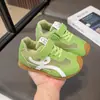 Nuevos zapatos deportivos para niños moda otoño cuero niños Agam niñas zapatos casuales para niños