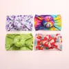 Europeu e Americano Venda Quente Criativo Estilo Boêmio Impresso Donut Baby Hair Band Super Soft Nylon Acessórios para o Cabelo das Crianças