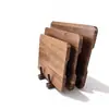 Tabla de cortar de madera de acacia, Tabla de cortar de madera maciza, Set de tres piezas específico para cocina, Clasificación de set para el hogar