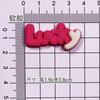 Grande Oso Super Fresa Accesorios DIY Pegamento Suave Accesorios Agujero Pantuflas Carcasa para Teléfono Móvil Decorativa Carcasa para IPAD Adhesivo para Refrigerador