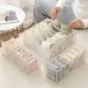 Caja de Almacenamiento para Ropa Interior para Uso Doméstico, de Tela, Multifuncional, con Compartimentos, Estilo Cajón, Moderna, Tres en Uno para Calzones, Calcetines y Sujetadores