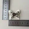 Nuevos Accesorios para Bolsos Pequeños de Flores, Cachorros y Mariposas de Otoño/Invierno, Bolsas para Calcetines, Accesorios de Ropa, Decoración de Muñeca para Mascotas, Flor para Zapatos