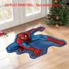 Tapetes de Piso Imitación Cachemir de Dibujos Animados Marvel de Temu para Baño del Hogar, Alfombras de Mesita de Noche para Dormitorio, Felpudos de Entrada Venta al por Mayor