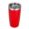 Copo Térmico de Aço Inoxidável de Natal Transfronteiriço 20 oz 304 Copo de Café Dupla Parede a Vácuo Logo Imprimível