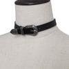 Collar para Clavícula Oye Cut Out con Cuello de Cuero Sexy Hip-Hop Europeo y Americano Moderno Estilo Gótico Nicho Retro Dulce y Fresco
