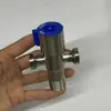 Fábrica de Origem Acessórios para Válvula Angular de Aço Inoxidável 304 Espessado com Núcleo de Cobre, Conector de Uso Duplo para Torneira com Uma Entrada e Duas Saídas Válvula Triângulo