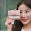 2019 Recién Llegado Billetera Pequeña para Mujer Corta Estilo Coreano a la Moda Plegable Distintiva Estudiante Linda Mini Billetera de Moda Billetera para Monedas