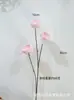 Flor de simulación que contiene Yang rama larga 3 rosa Austin decoración floral de boda rosa de simulación para boda