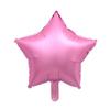 Novo Balão de Estrela de Cinco Pontas de Metal de 18 Polegadas Decoração de Festa de Casamento Balão de Alumínio Metalizado Fosco Atacado