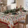 Mantel de Navidad, Mantel, Suministros de Decoración de Mesa Navideña, Suministros de Decoración de Mesa Festiva, Nuevos Productos Transfronterizos
