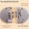 Peças para Máquinas de Costura Industriais, Placa de Agulha Dentada para Máquina de Costura Computadorizada de Base Plana, Placa de Agulha Dentada para Máquina de Costura de Base Plana Tipo E Tipo B