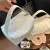 Bolsa de maquillaje única de puntos de estrella, gran capacidad, versátil y portátil para viajar, neceser de mano, bolsa de almacenamiento de cosméticos para mujer