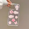 17 Estrellas de Mar Conchas Peces Resina Transparente Funda para Teléfono 16 Adecuado para Apple 15Pro Max Funda 14 Funda Anticaída 13