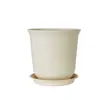Bacia Grande Imitação Cerâmica Vaso de Flores Plástico Resina Espessada Varanda Criativo Vaso de Flores Suculentas Verdes Bandeja de Entrega