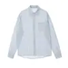 Camisa de Protección Solar de Manga Larga a Rayas para Hombres y Mujeres, Delgada, Transpirable, Retro Americano, Holgada, Casual, Estilo Perezoso, Chaqueta Camisa