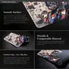 Mouse Pad Gundam Grande Pad para Teclado de Computador Gundam Mouse Pad de Anime para Jogos Meninos Pad para Mesa de Computador de E-sports