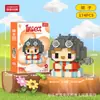 Compatible con Bloques de Construcción de Micropartículas Lego Muñecos de Dibujos Animados Educativos para Niños Ensamblaje Escritorio Celebridad de Internet Puesto Callejero Juguetes al por Mayor