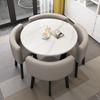Venta directa de fábrica de una mesa y cuatro sillas para negociar restaurante ciudad de comida escuela negocio recepción cafetería restaurante comida