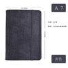 En stock A7 Retro Manual de Hojas Sueltas Para Tarjeta y Sello Cuaderno de Hojas Sueltas Plan Semanal Plan Mensual Diario