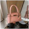 Bolso de Mano Color Sólido de Diseño de Nicho Estilo Coreano Transfronterizo 2026 Nuevo Bolso Cruzado Casual de Moda Bolso de Hombro de Tendencia