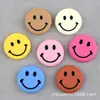 Rosto Sorridente Fofo Cola de Creme DIY Elástico Capa de Celular Acessórios de Resina Acessórios de Cabelo Kit de Material para Sapato Clog DIY