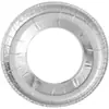 Estufa de gas almohadilla protectora a prueba de aceite estufa de cocina papel de aluminio foil redondo cuadrado resistente a altas temperaturas impermeable limpieza estufa alfombrilla
