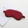Máscara de Olhos Unissex de Seda Imitação Dupla Face Elegante para Dormir Que Bloqueia a Luz e Não Pressiona os Olhos Elástica para Viagem Intervalo de Almoço Sono