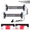 Luz de Advertencia de Alto Brillo para Coche, Luz para Parabrisas Uno a Dos, Luz Estroboscópica Roja y Azul Intermitente Impermeable de 40 LEDs, Luz de Apertura de Carretera