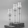Botellas de Loción Personalizadas de 80-100-120 ml con Hombro Plano, Botellas de Spray Humectante, Botellas con Bomba de Pico de Pollo