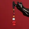Llavero Colgante de los Doce Signos del Zodíaco para Coche 2025, Colgante de Serpiente de Cinabrio para Hombres y Mujeres en su Año Zodiacal, Colgante del Año de la Serpiente