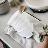Tigela de Porcelana Óssea Lisa, Moderna e Simples, Louça Branca para Comer Macarrão, Tigela Alta Doméstica para Arroz, Tigela de Alta Qualidade para Ramen