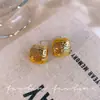 Pendientes Metálicos de Alta Gama para Mujer 2025 Nuevo Estilo Caliente Pendientes de Lujo Accesible Diseño de Nicho Pendientes Simples Elegantes