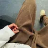 Pantalones de Chándal Marrones Estilo Old Money para Hombre Otoño Americanos de Peso Pesado Pierna Recta Largos cleanfit Marca de Moda Pantalones Deportivos Casuales