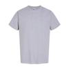 Camiseta King T1800 de Cor Sólida Gola Redonda Manga Curta Algodão Puro Camiseta Cultural Estampa de Logotipo Estampa Bordada Atacado Pontual